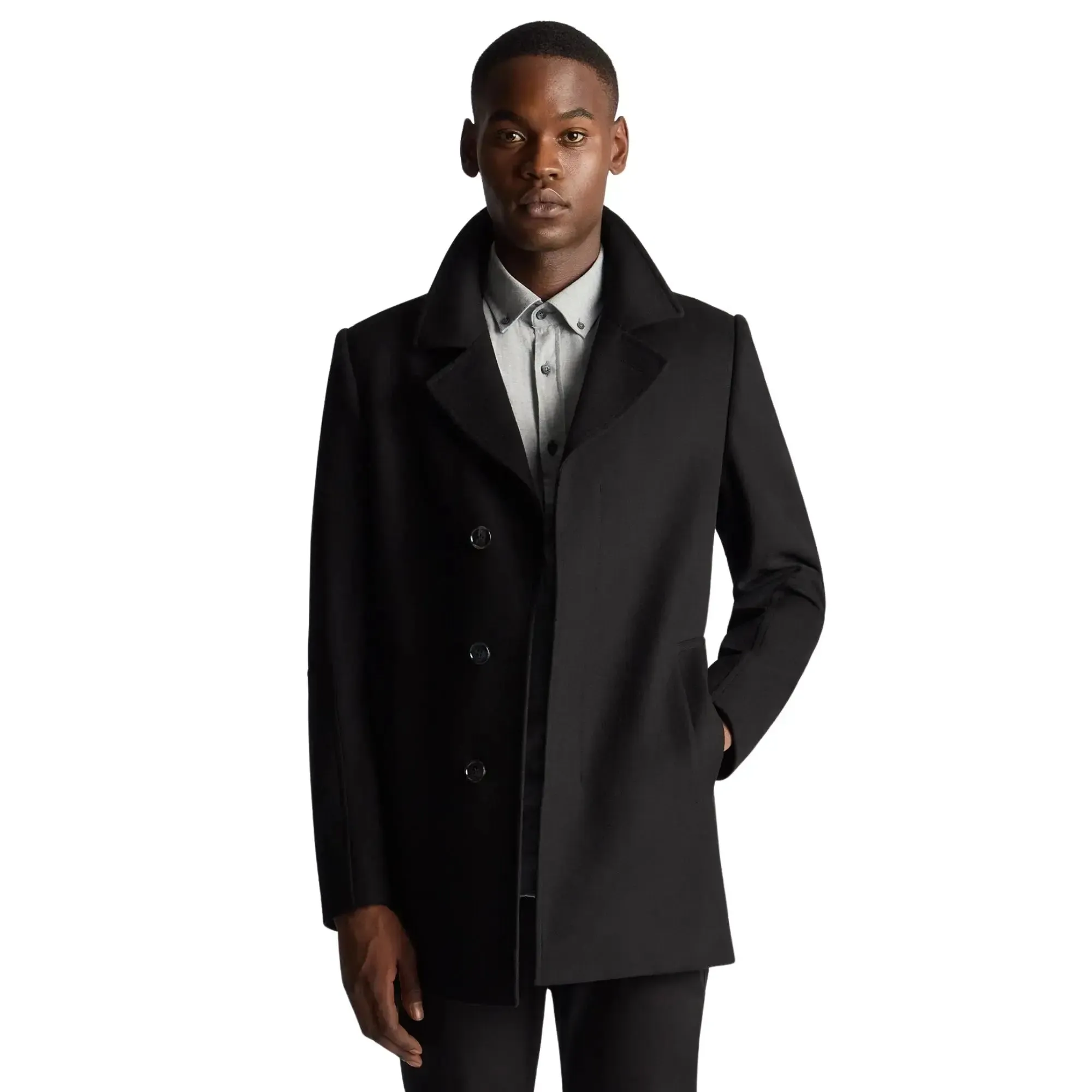 Lochlan Overcoat - Black