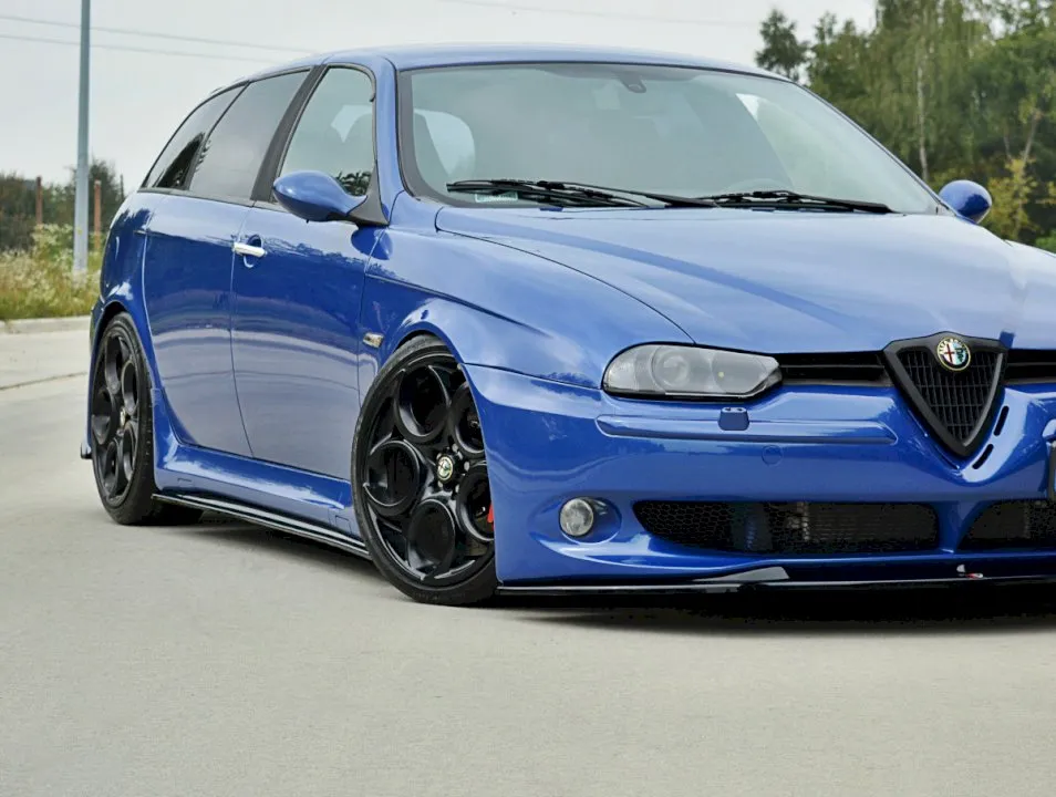 Maxton Design - SIDE SKIRTS SPLITTERS ALFA ROMEO 156 GTA (2002-2005)