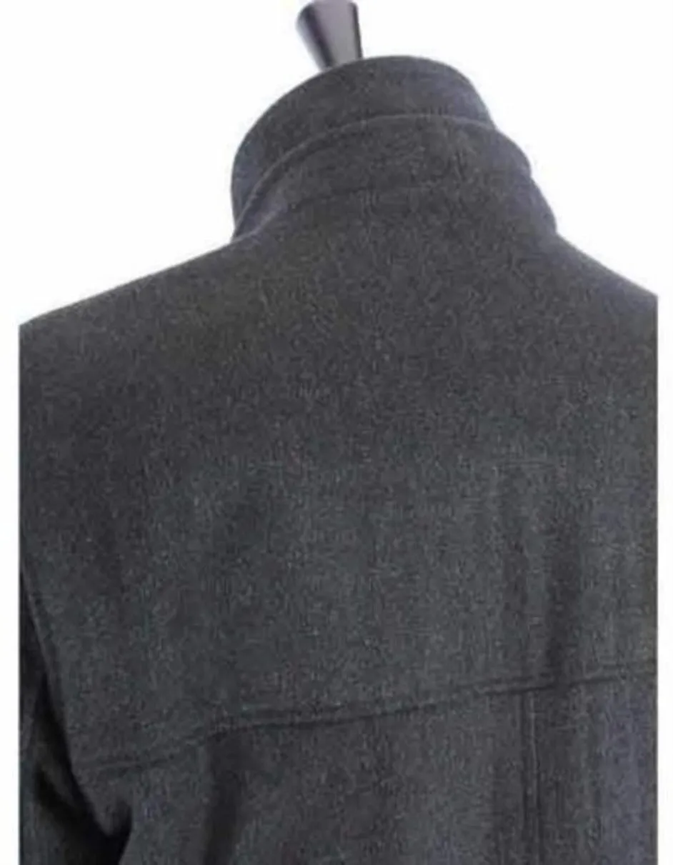 Mens Overcoat - Topcoat For Men - Winter Fabric - men's Fully lined classic fit 1930s Overcoat