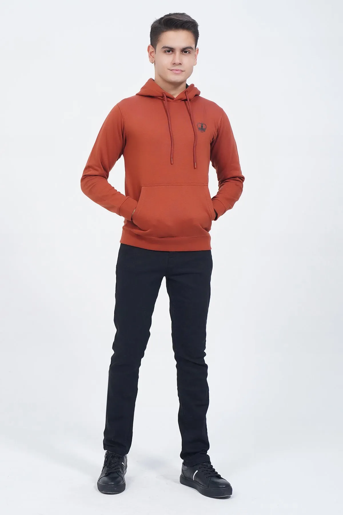 Mens "GYEONG" yeong Mens Winter Zipper Hoodies