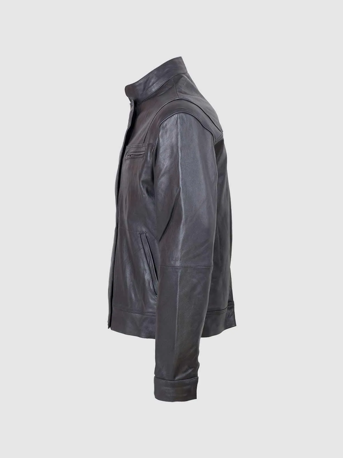 Men's Trendy Leather Jacket