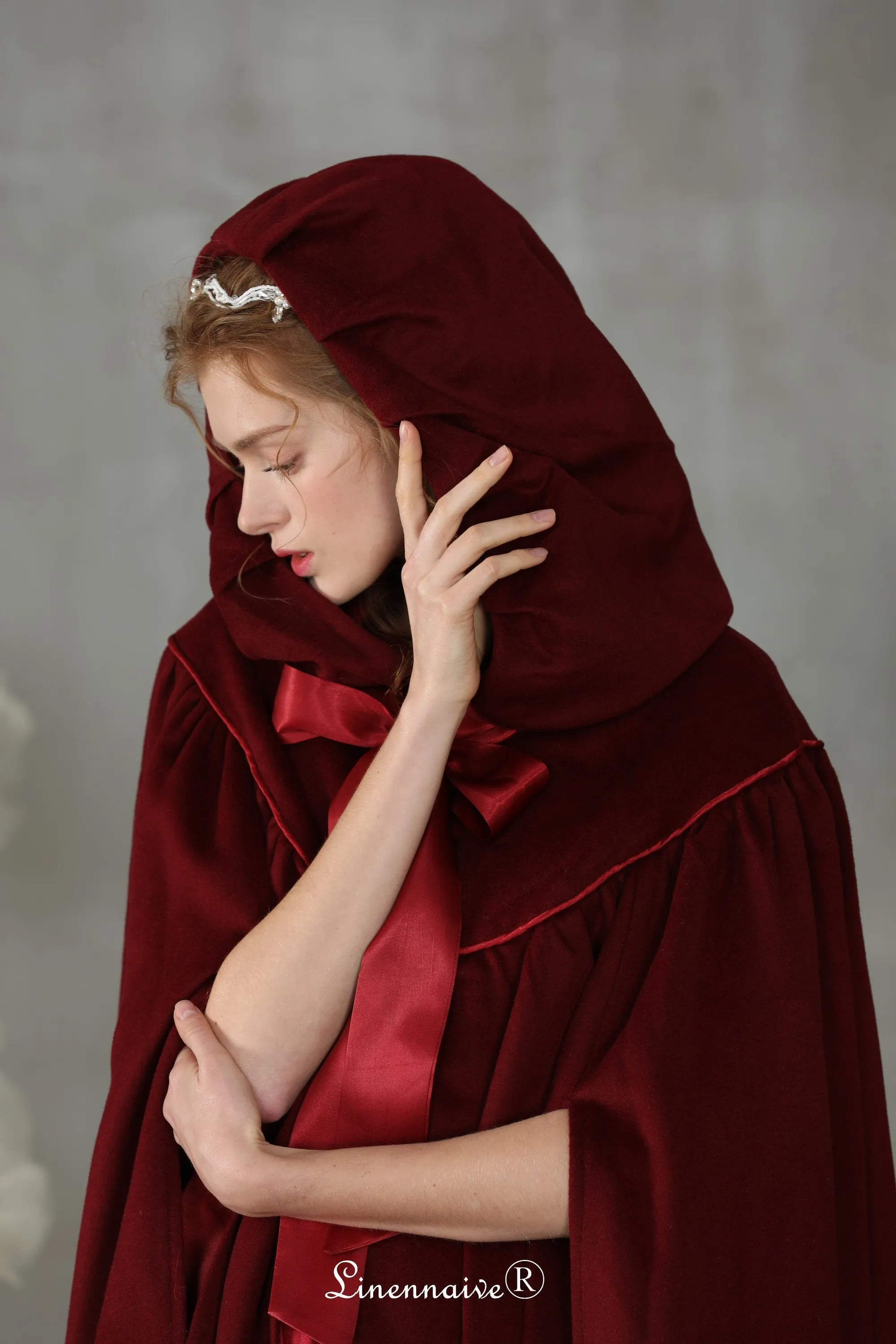 Perfumer 33 | hooded wool cloak