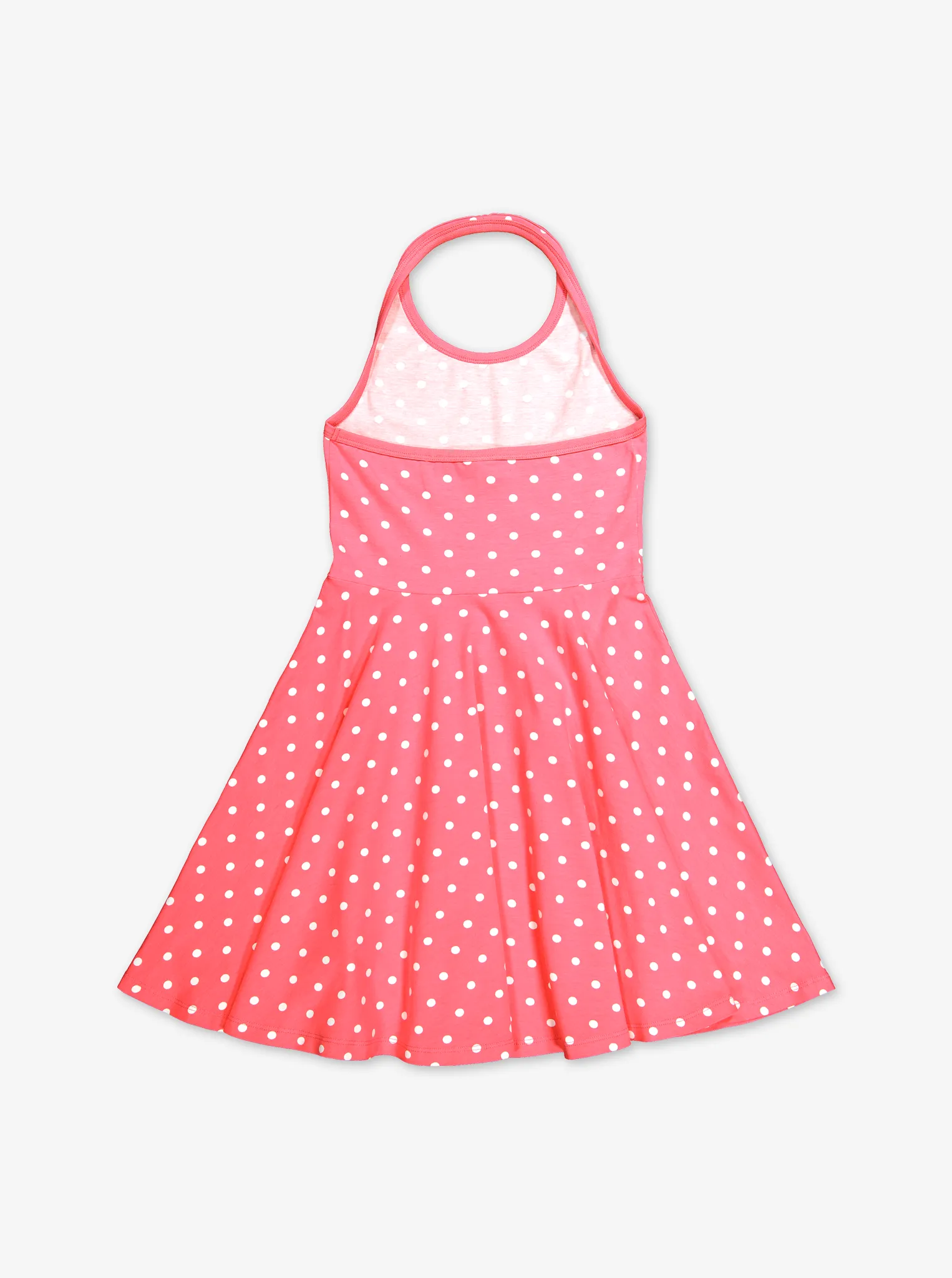 Polka Dot Halterneck Kids Dress