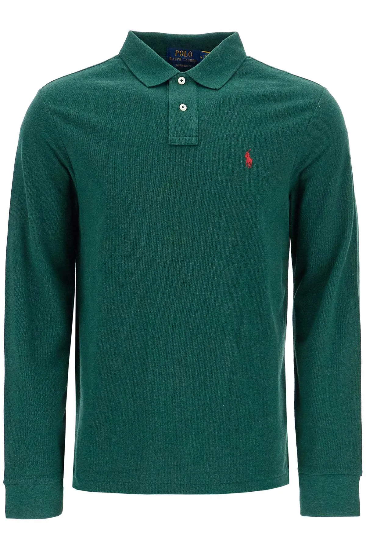 Polo Ralph Lauren Custom Slim Fit Long Sleeve Polo Shirt