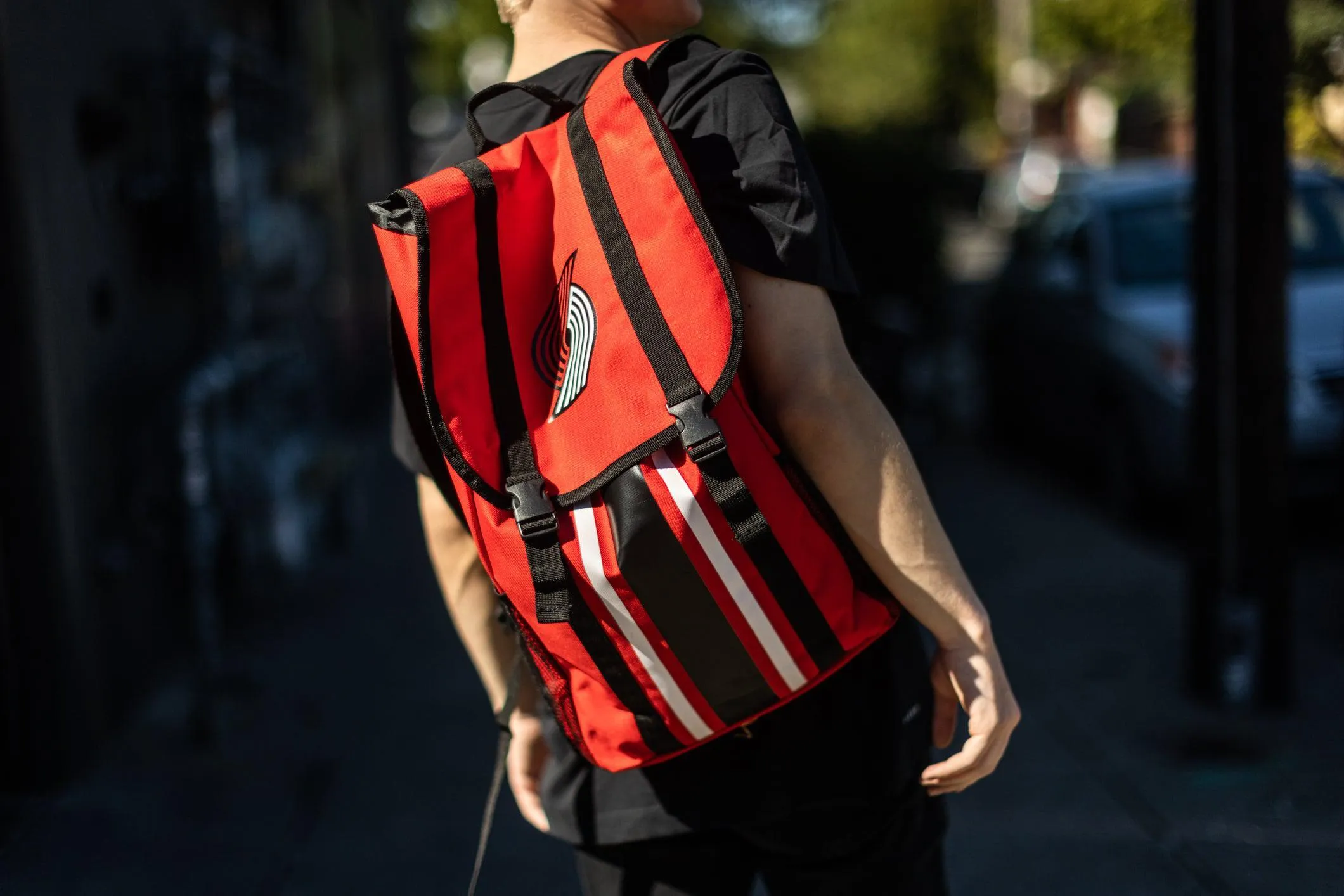 Portland Trail Blazers Double Buckle Bag