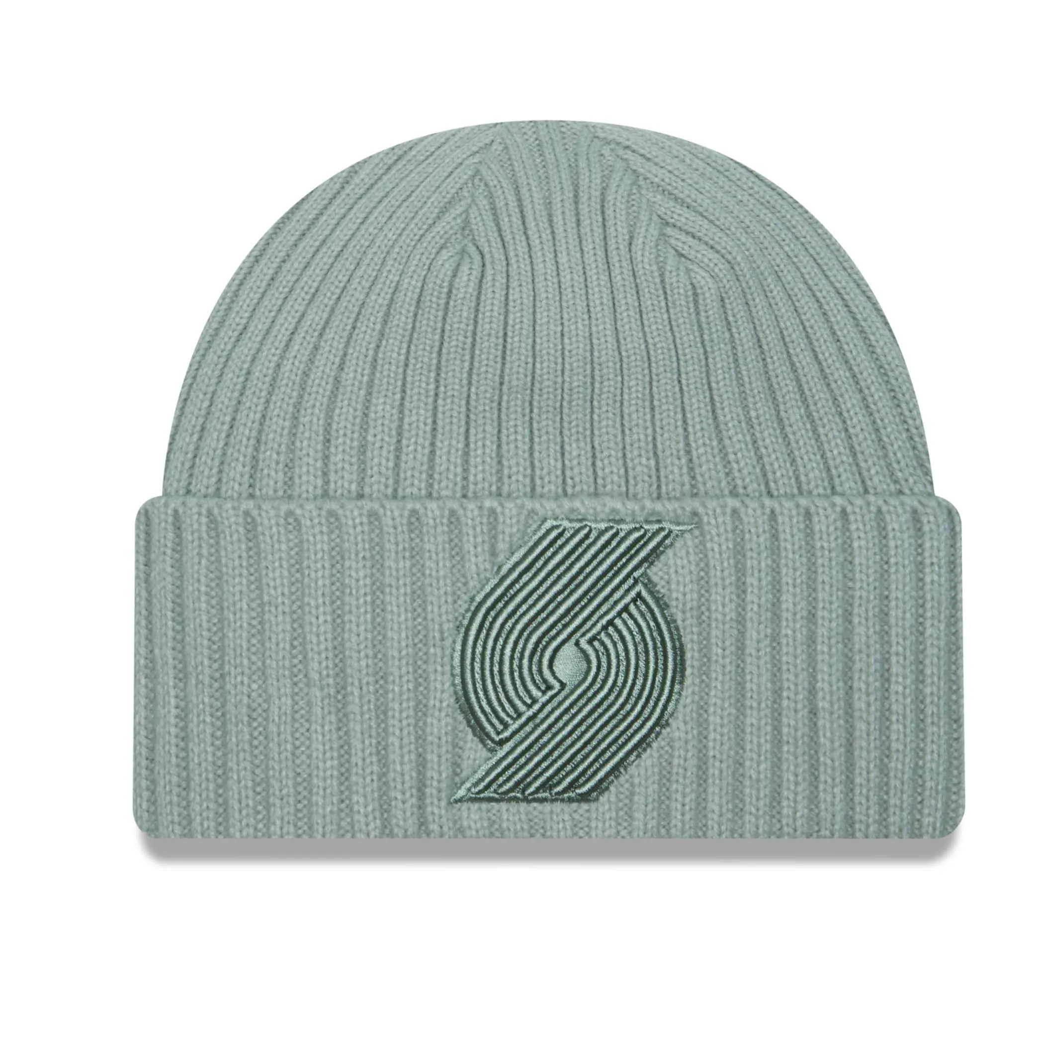 Portland Trail Blazers New Era Tonal Color Pop Evergreen Beanie