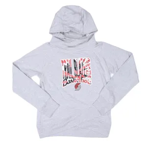 Portland Trail Blazers Youth Funky Fan Funnel Neck Hoodie For Girls