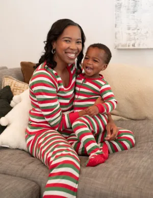 Red, White, & Green Matching Family Pajama Set