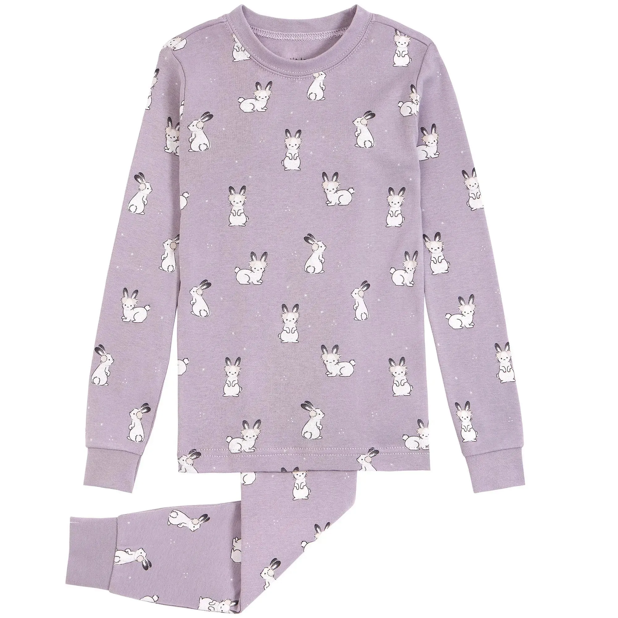 Snow Bunnies Pyjama Set | Petit Lem