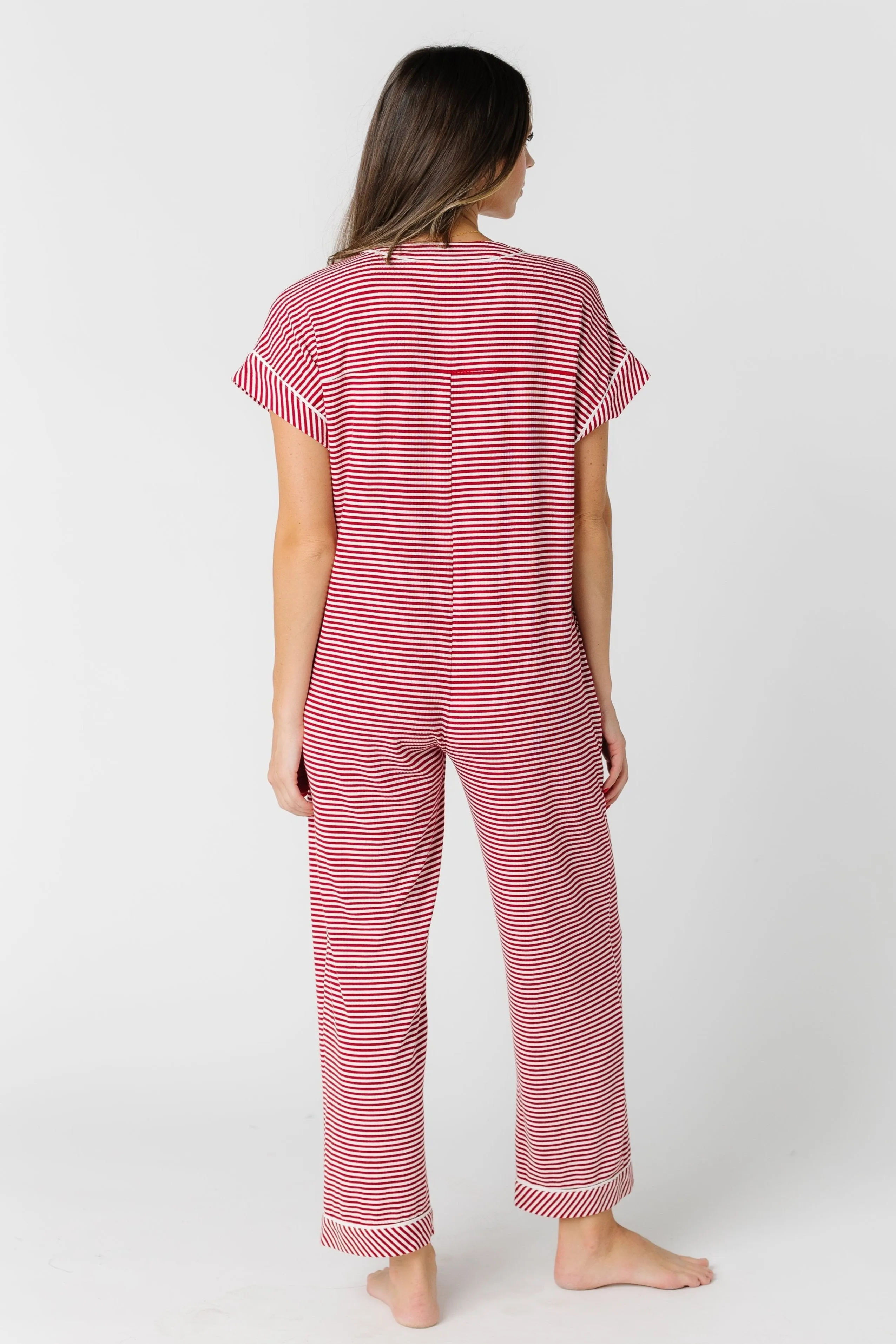 Striped Pajama Onesie