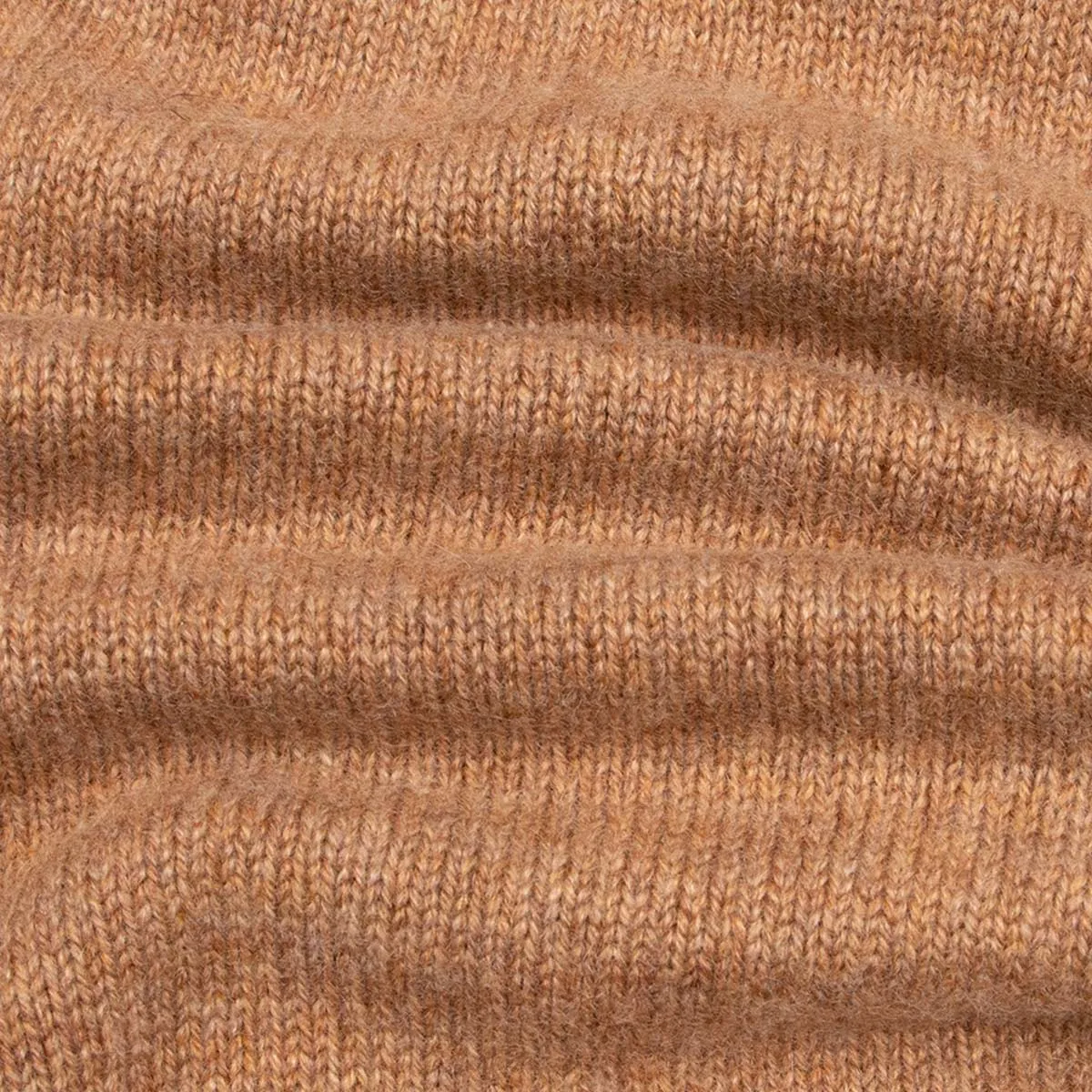 The Barra 4ply Full Zip Cashmere Cardigan - Savannah/Hessian