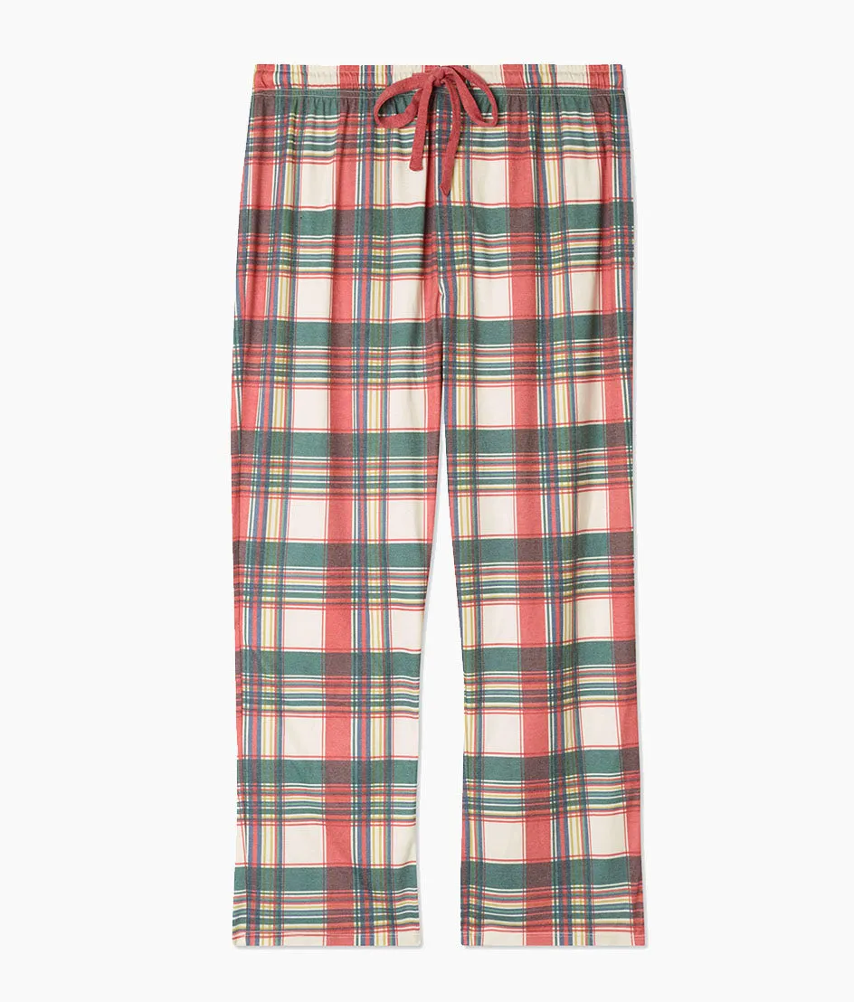 The Men's Matching Family Pajama Set - 'Tis the Season Tartan