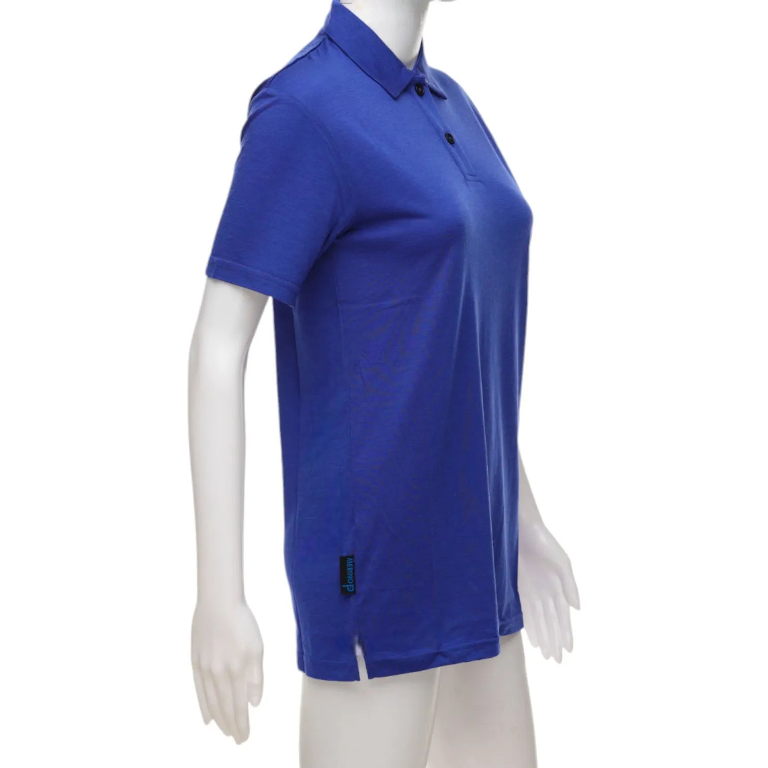 The Merino Polo - Women's Polo Shirt - Mazarine Blue