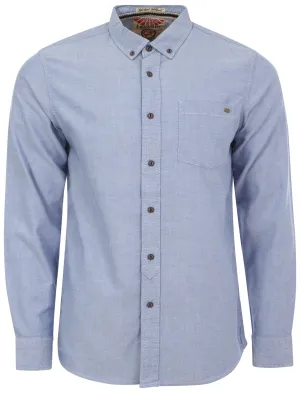 Tokyo Laundry Atkin blue shirt