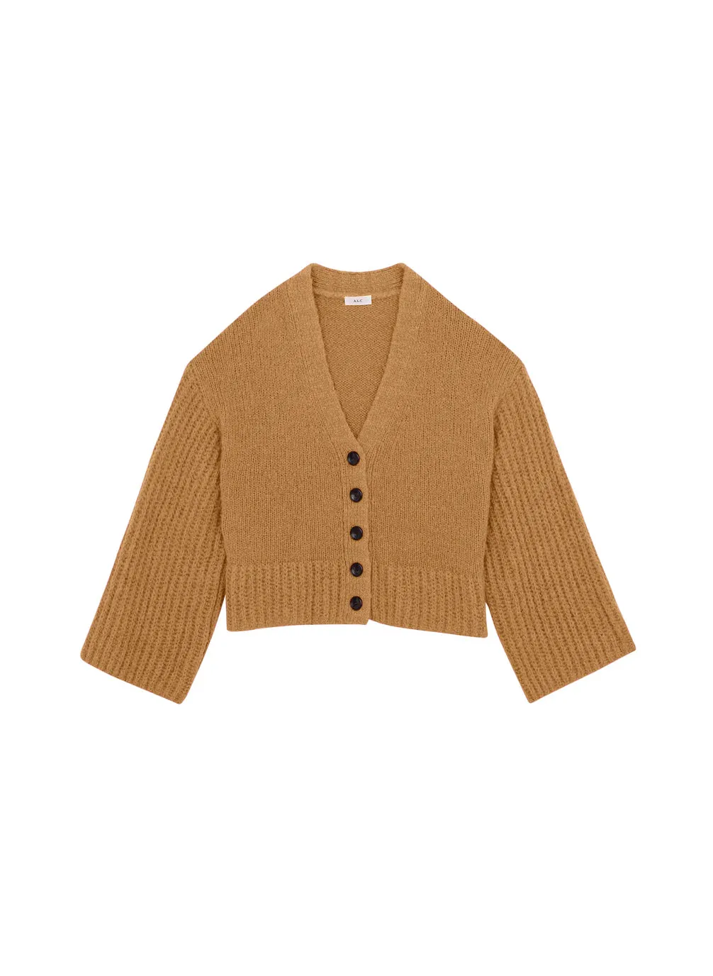 Venice Wool Cashmere Cardigan - Sunset Glow