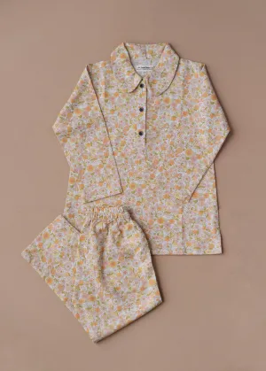 Vintage Floral Cotton Pyjama Set Baby/Kids