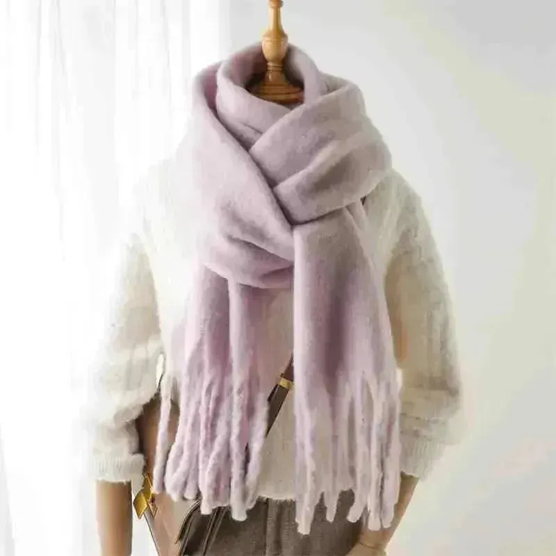 Women's Winter Scarf Cashmere Warm Soft Shawl