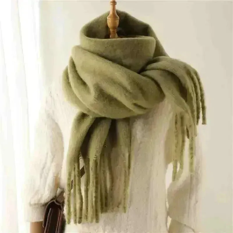 Women's Winter Scarf Cashmere Warm Soft Shawl