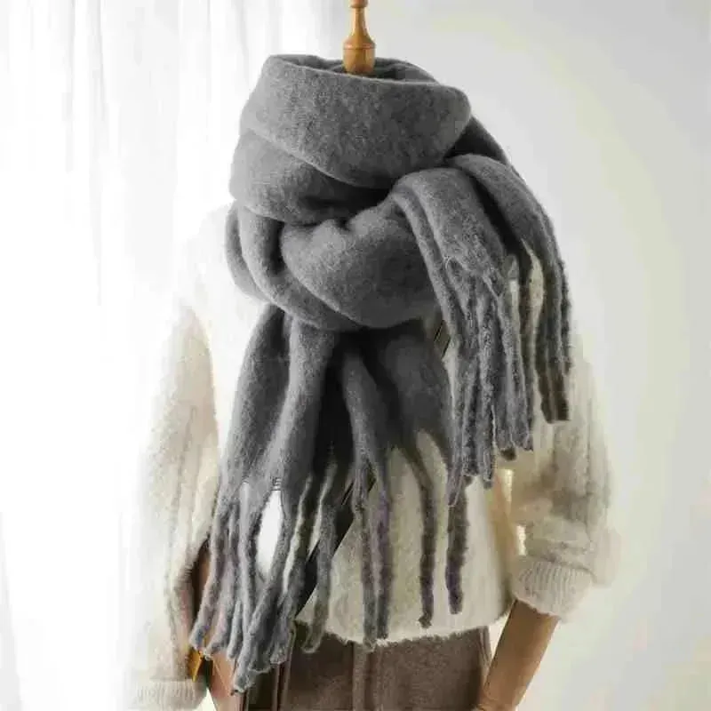 Women's Winter Scarf Cashmere Warm Soft Shawl