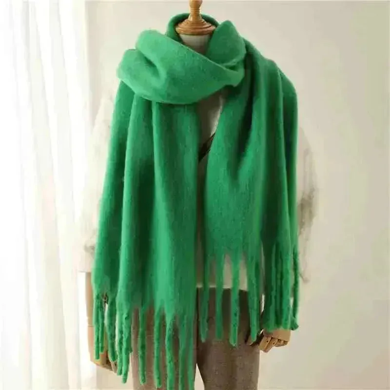 Women's Winter Scarf Cashmere Warm Soft Shawl