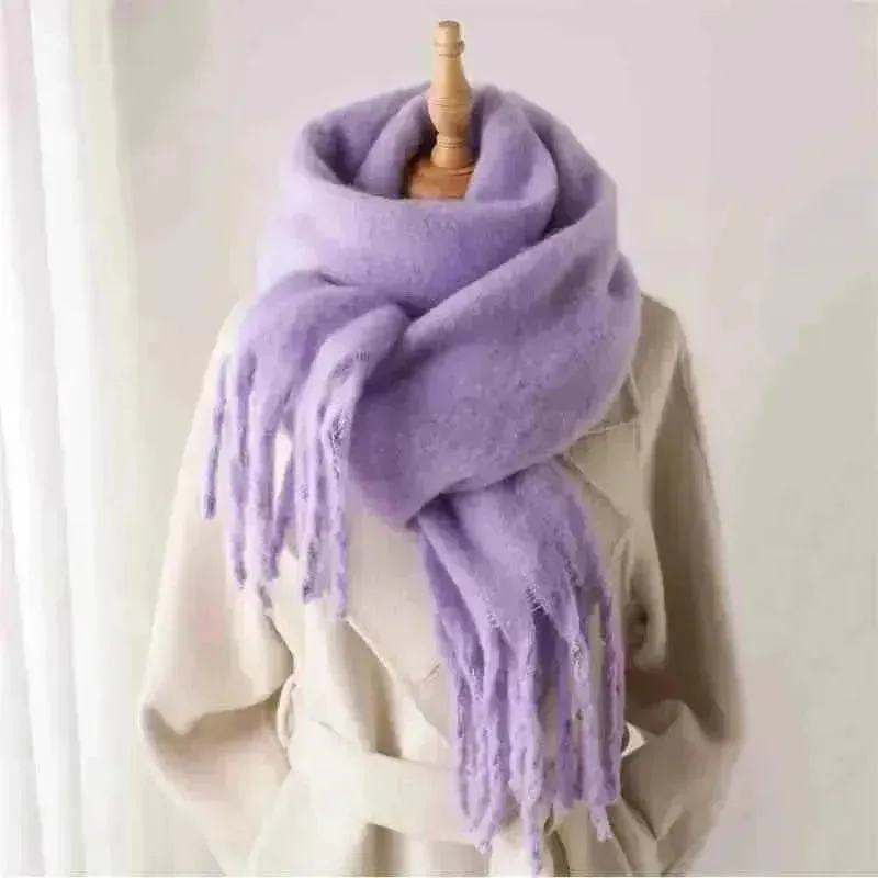 Women's Winter Scarf Cashmere Warm Soft Shawl