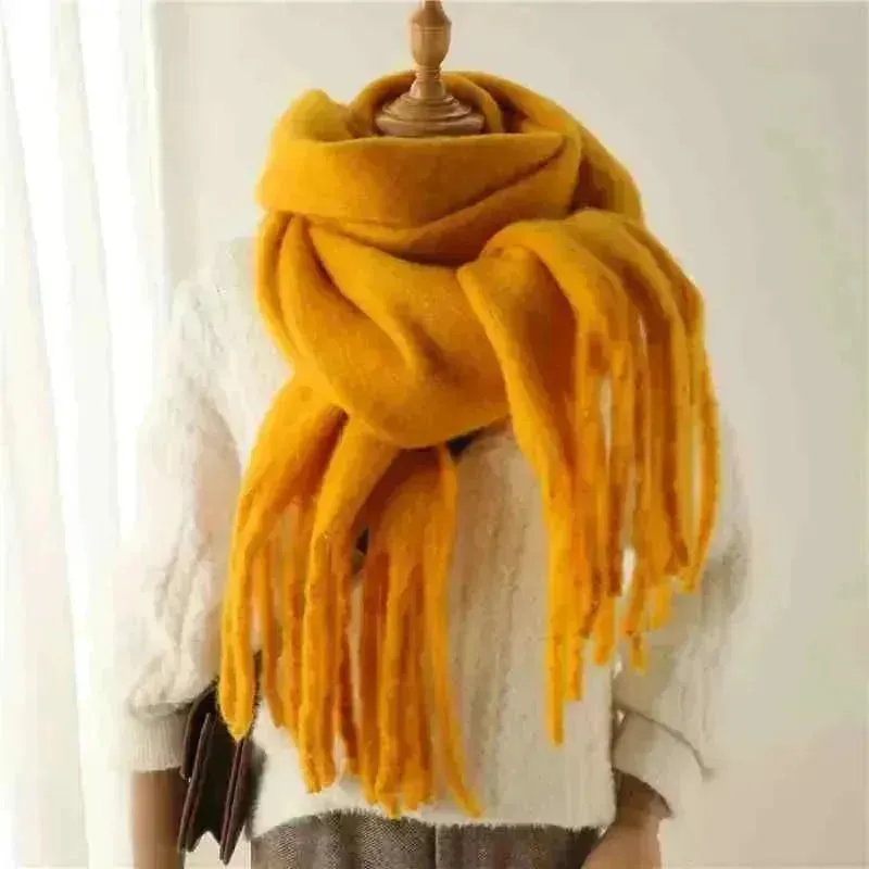 Women's Winter Scarf Cashmere Warm Soft Shawl