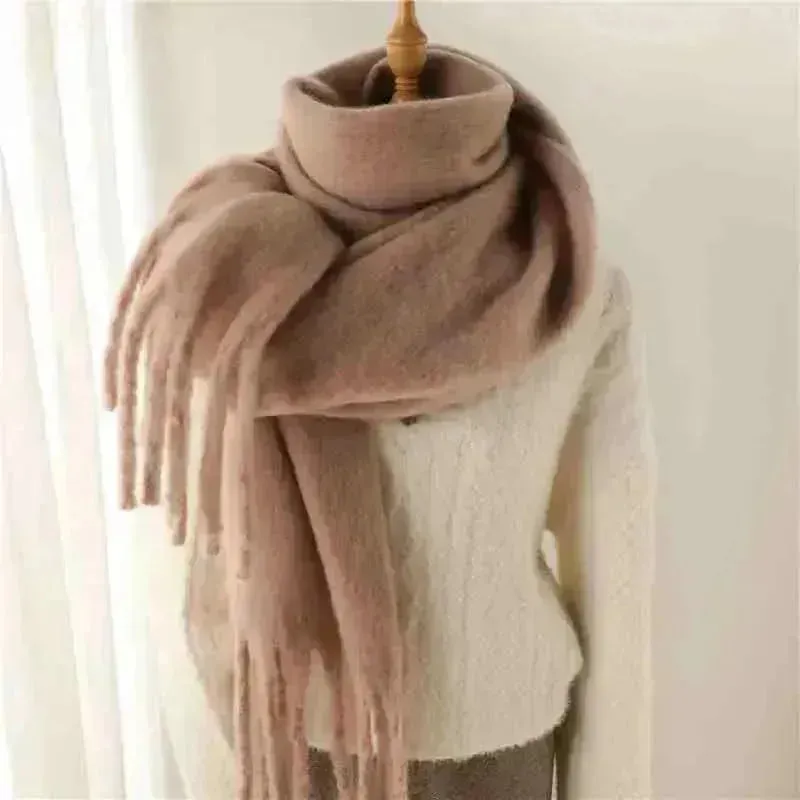 Women's Winter Scarf Cashmere Warm Soft Shawl