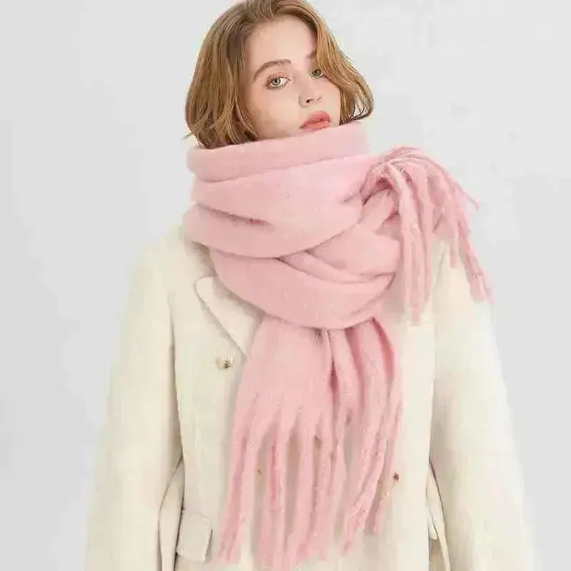 Women's Winter Scarf Cashmere Warm Soft Shawl