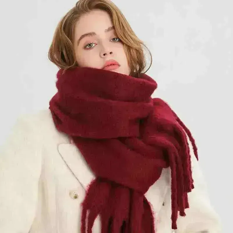 Women's Winter Scarf Cashmere Warm Soft Shawl