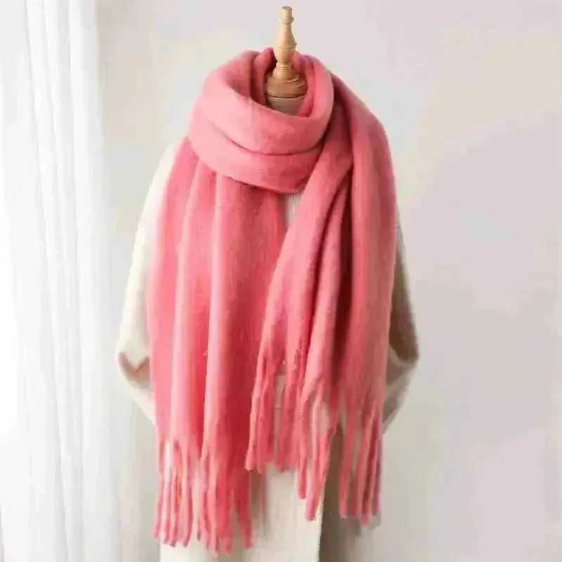 Women's Winter Scarf Cashmere Warm Soft Shawl