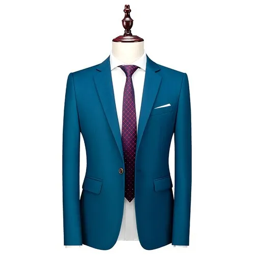 xiangtuibao Bright Green Suit Jacket Men's Stylish Slim Blazer Wedding Party Dress Coat Suitable for All Seasons Big Size 5XL 6XL